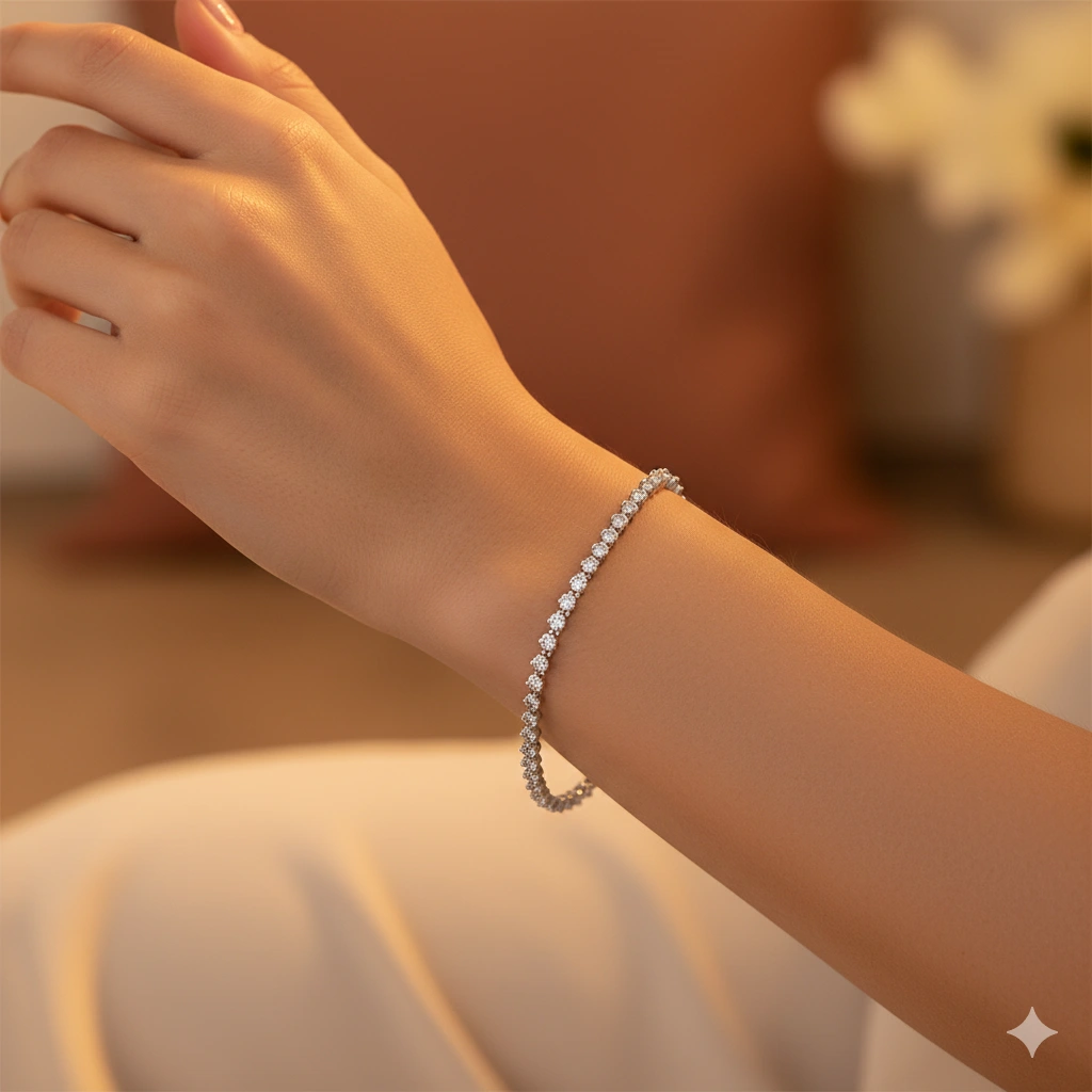 White Gold Bracelet - изображение 5