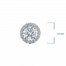 14K White Gold Pendant