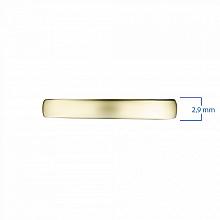 14K Yellow Gold Ring with 1 Round-Cut Lab-Created Diamond 0.006 CT.TW