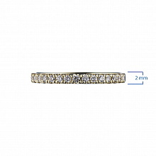 14K Yellow Gold Ring with 15 Round-Cut Lab-Created Diamonds 0.22 CT.TW