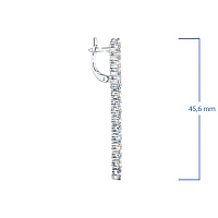 White Gold Earrings - изображение 2