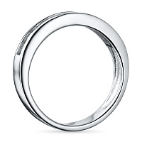 White Gold Ring with 9 Round-Cut Lab-Created Diamonds 0.432 CT.TW - изображение 4