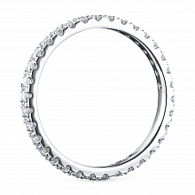 White Gold Ring with 33 Round-Cut Diamonds 0.446 CT.TW