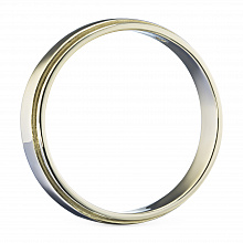 14K Yellow Gold Ring with 1 Round-Cut Lab-Created Diamond 0.008 CT.TW