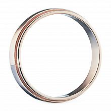 14K Rose Gold Ring with 1 Round-Cut Lab-Created Diamond 0.008 CT.TW